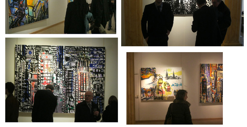 Opening Reception for Tom Christopher Something About New York at the Tamenaga Gallery in Paris
