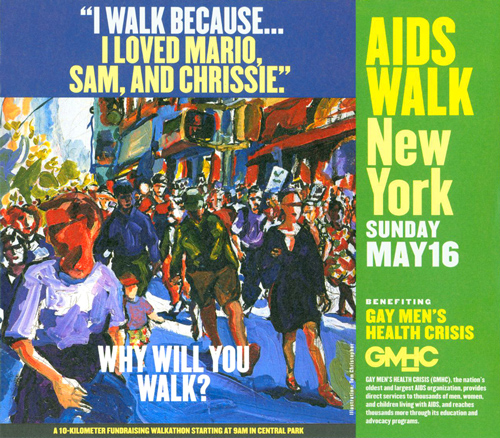 Tom Christopher Aids Walk