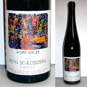 Artist Tom Christopher, Schlossberg wine label