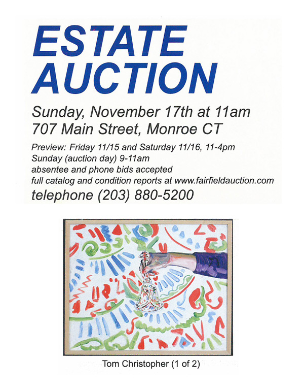 Fairfield Auction, Tom Christopher
