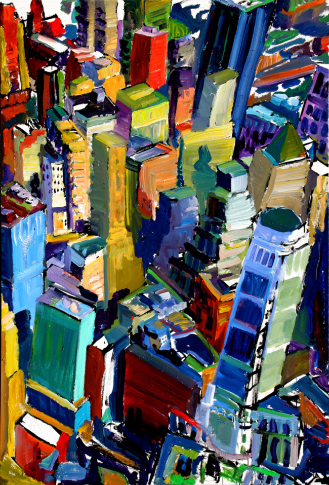 Floating Above the Big Tall Buildings by Tom Christopher