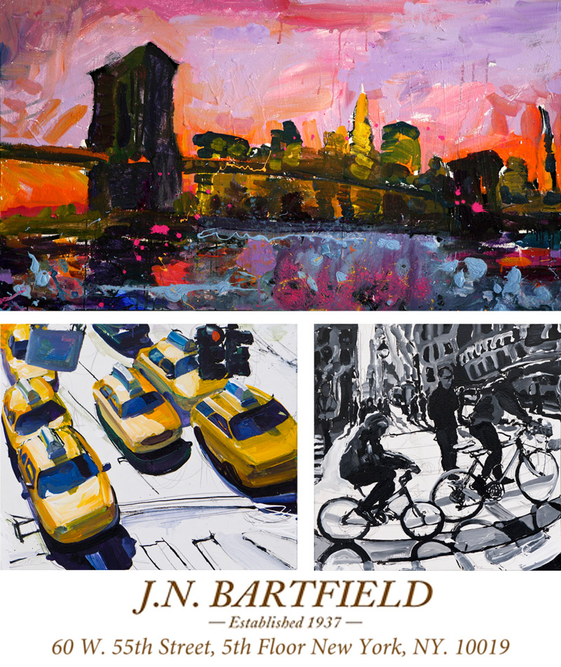 Tom Christopher at the J N Bartfield Gallery 