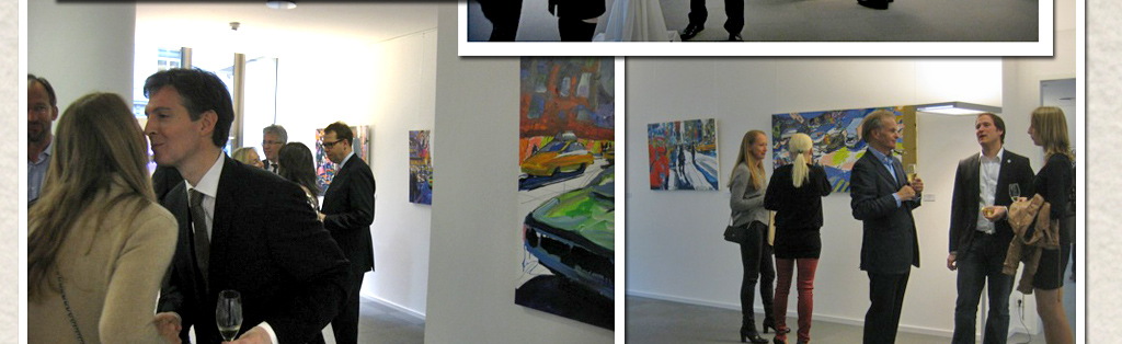 Tom Christopher, One man exhibit in Frankfurt at Galerie Barbara von Stechow, May 13, 2012