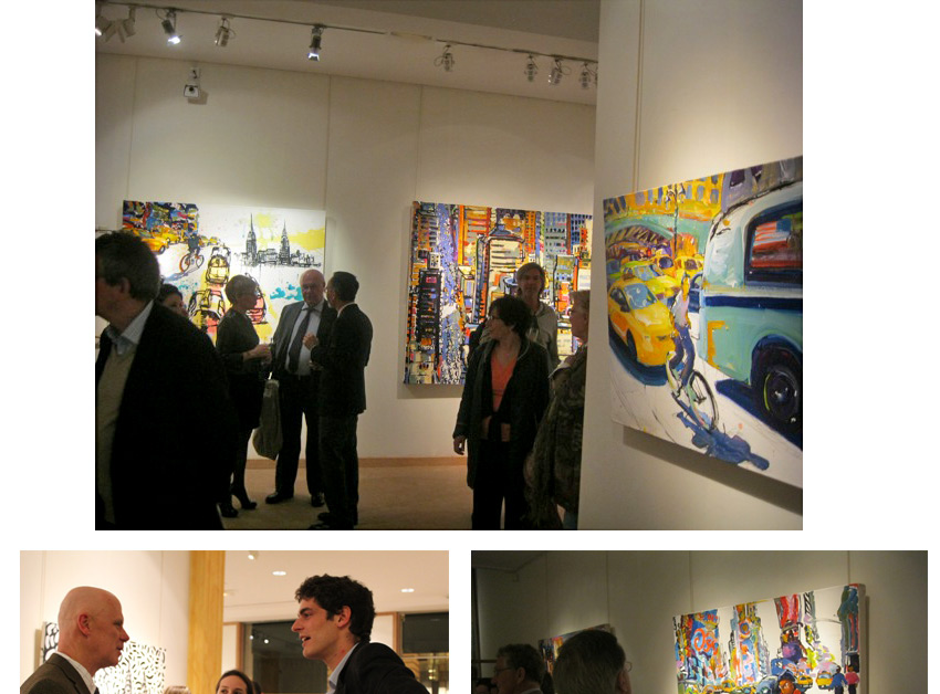 Opening Reception for Tom Christopher Something About New York at the Tamenaga Gallery in Paris