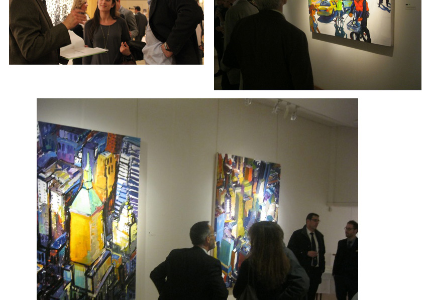 Opening Reception for Tom Christopher Something About New York at the Tamenaga Gallery in Paris